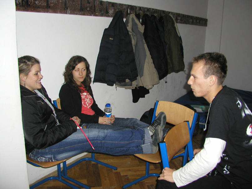 Studenti..... rasprava o teoriji relativnosti....